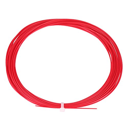 RiToEasysports 6 Farben 10 M Badmintonschläger-Schlägersaite, Nylon-Badmintonschlägersaite für Badmintonschläger (Rot) von RiToEasysports