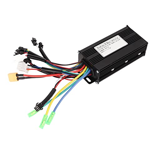 RiToEasysports Elektrofahrrad-Controller, 24V 36V 48V 500W 750W 3-Modus-Elektrofahrrad-Brushless-Motor-Controller Stabiler Leistungs-Sinus-Fahrrad-Controller von RiToEasysports