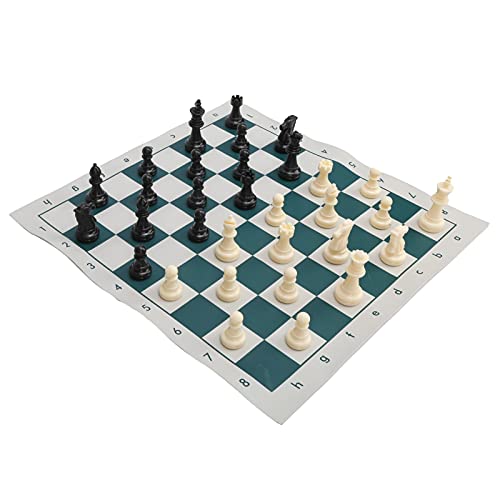 RiToEasysports International Standard Chess Game Set, Competition Large Plastic Chess Set with Chessboard Chess Game Kit von RiToEasysports