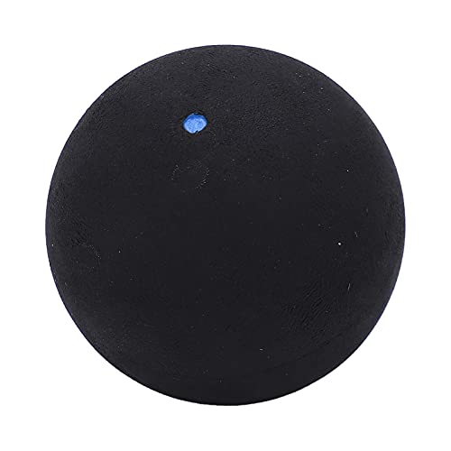 RiToEasysports Single Dot Squash, 37 Mm Verschleißfeste, Leichte Squash-Trainingsschlägerbälle aus Gummi für Anfänger (einzelner Blauer Punkt) von RiToEasysports