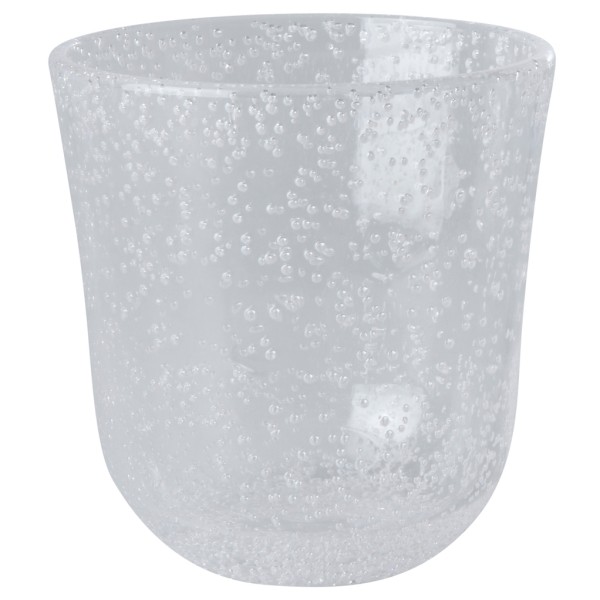 Rice - Acrylic Tumbler in Bubble Design - Becher Gr 410 ml grau von Rice