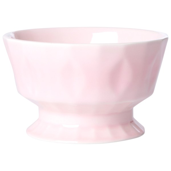 Rice - Ceramic Bowl - Schüssel Gr One Size weiß/rosa von Rice
