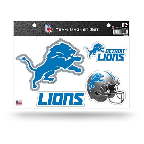 NFL Detroit Lions Die Cut Team Magnet Set Bogen von Rico Industries