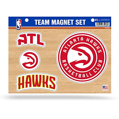 Rico Industries NBA Atlanta Hawks Die Cut Team Magnet-Set, 21,6 x 27,9 cm von Rico Industries