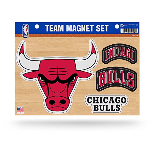 Rico Industries NBA Chicago Bulls Die Cut Team Magnet-Set, 21,6 x 27,9 cm von Rico Industries