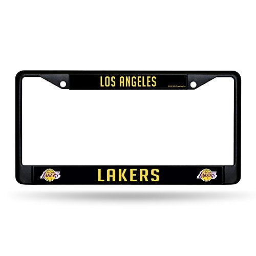 Rico Industries NBA Los Angeles Lakers Standard-Kennzeichenrahmen, Chrom, 15,2 x 31,1 cm von Rico Industries