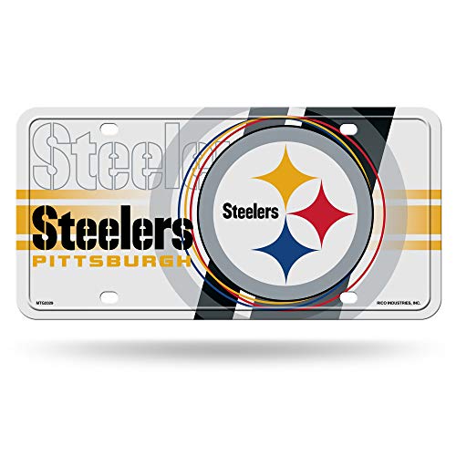 Rico Industries NFL Football Pittsburgh Steelers Metallanhänger von Rico Industries