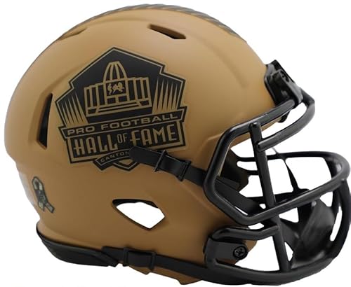 2023 NFL Hall of Fame Salute to Service Riddell Speed Mini-Helm von Riddell