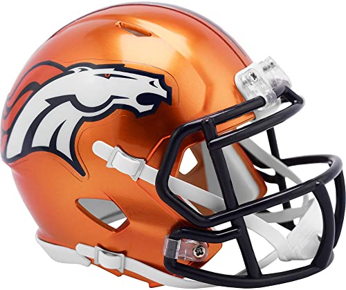 NFL Mini Helm Speed Denver Broncos Flash Edition Footballhelm von Riddell