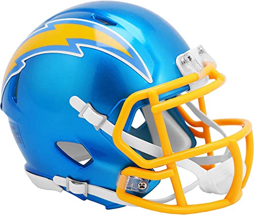 NFL Mini Helm Speed Los Angeles Chargers Flash Edition Footballhelm von Riddell