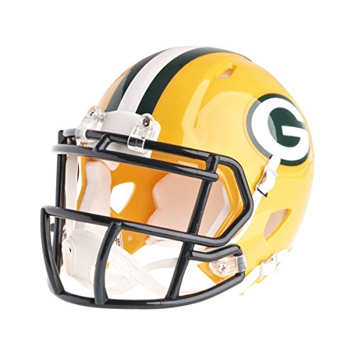 NFL Riddell Football Speed Mini Helm Green Bay Packers von Riddell
