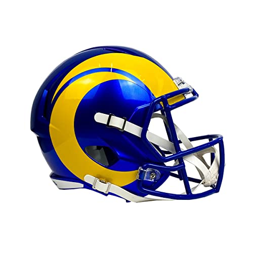 Riddell NFL Los Angeles Rams Speed Replica Fußballhelm, Blau von Riddell