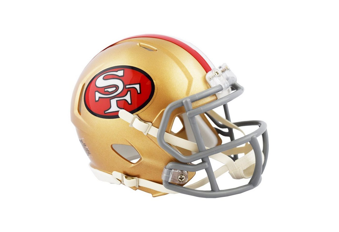 Riddell Sammelfigur Mini Football Helm NFL San Francisco 49ers 19649 von Riddell