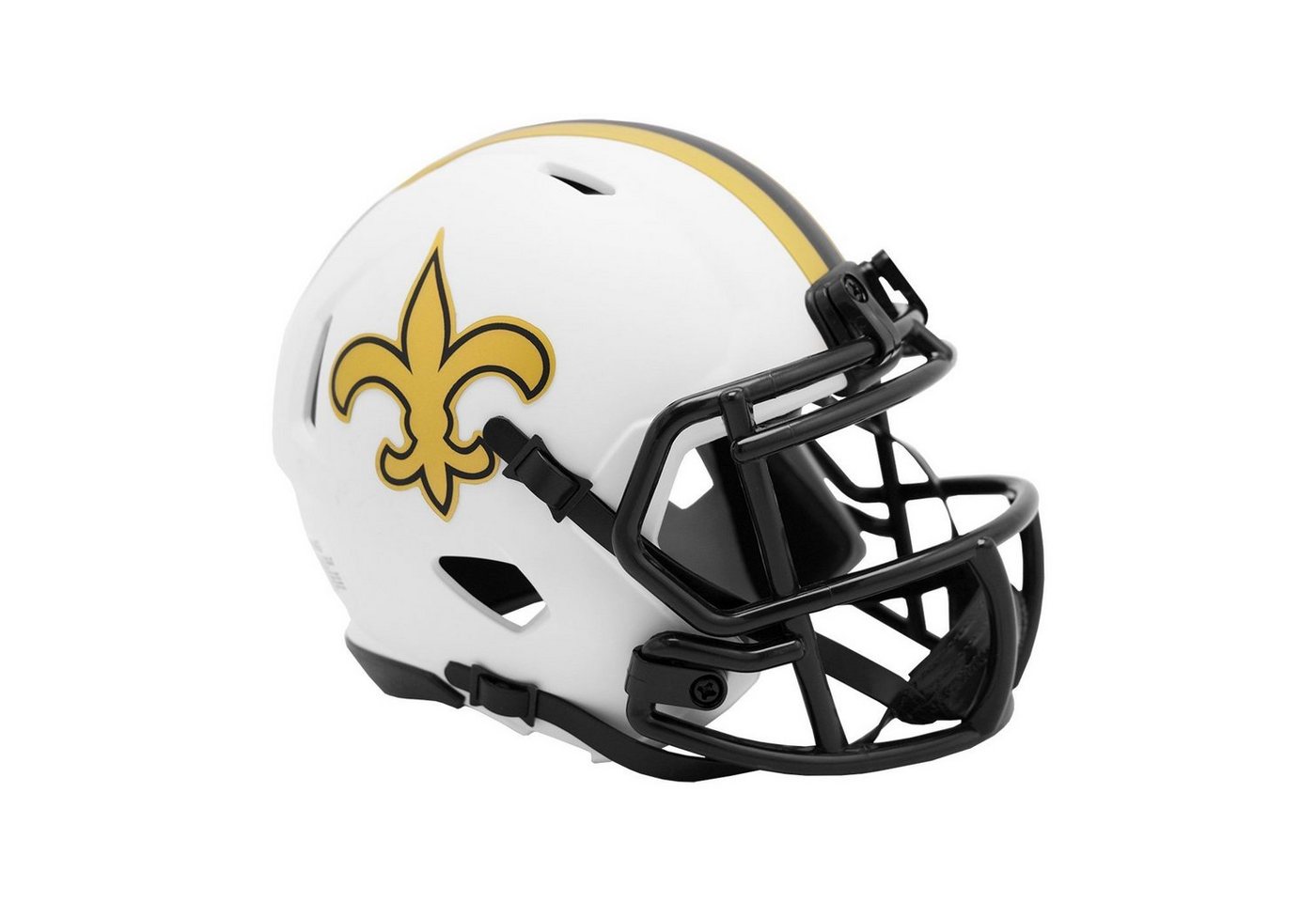 Riddell Sammelfigur Speed Mini Football Helm LUNAR New Orleans Saint von Riddell