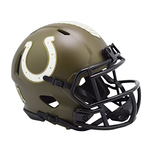 Riddell Speed Mini Football Helm Salute Indianapolis Colts von Riddell