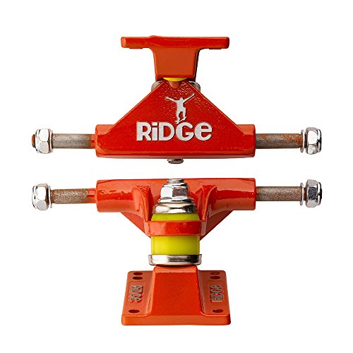 Ridge Skateboard Achsen für Mini Cruiser, Orange, TRUCKS-R22 von Ridge Skateboards