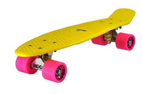 Ridge Skateboards Mini Cruiser Board Skateboard ,komplett, 55cm von Ridge Skateboards