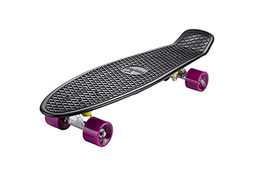 Ridge PB-27-Black-Purple Skateboard, Black/Purple, 69 cm von Ridge