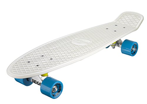 Ridge Skateboard Big Brother Nickel 69 cm Mini Cruiser, Glow/blau von Ridge Skateboards