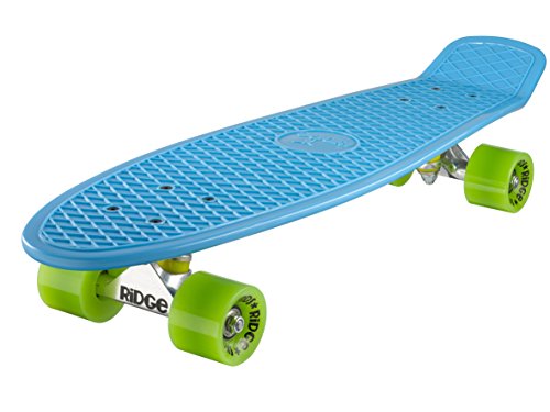 Ridge PB-27-Blue-Green Skateboard, Blue/Green, 69 cm von Ridge Skateboards