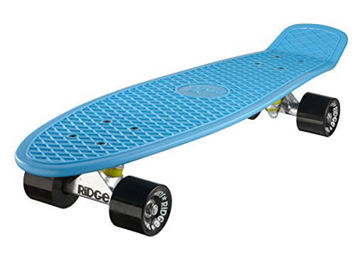 Ridge PB-27-Blue-Black Skateboard, Blue/Black, 69 cm von Ridge Skateboards