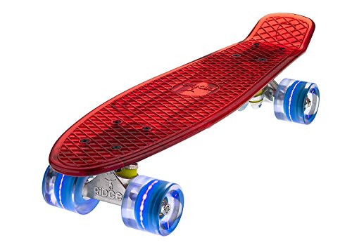 Ridge Skateboard Blaze Mini Cruiser , rot/blau, 55 cm von Ridge Skateboards