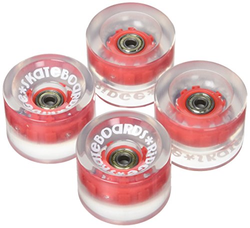 Ridge Skateboard Mini Cruiser Rollen, Longboard Räder, LED Leuchte, 70 mm von Ridge Skateboards