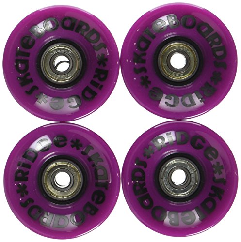 Ridge Skateboard Rollen Cruiser, purple, 59 mm, r-logo-cw von Ridge Skateboards