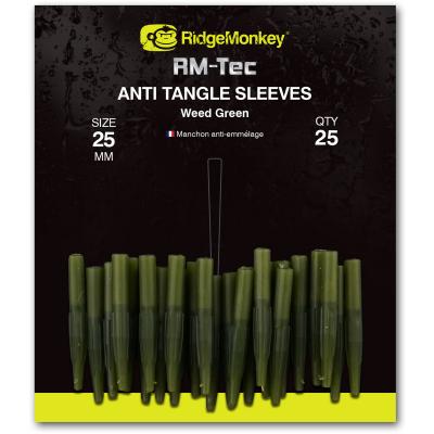 RidgeMonkey Tec Anti Tangle Sleeves We/Gr short von RidgeMonkey