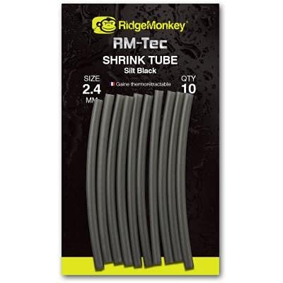 Ridgemonkey RM-Tec Schrumpfschlauch und alle Durchmesser (2,4 mm Silt Black) von Ridgemonkey