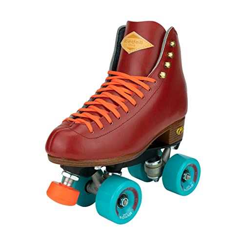 Riedell Skates - Crew - Draussen Quad Rollschuh | Purpur | Größe 10 von Riedell