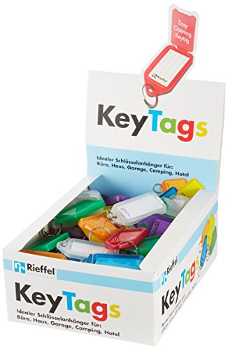 Rieffel Switzerland Schlüsseletiketten KT 1000 STV Schlüsselanhänger, Assortiert, 18x13x70 von Samsung