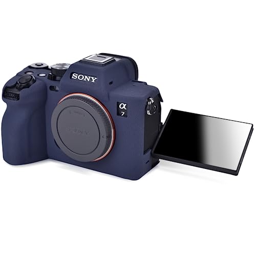Rieibi Alpha 7 IV Kameratasche Silikon hülle für Sony a7 IV Digitalkamera Schutzhülle Silikon für Sony A7M4 von Rieibi