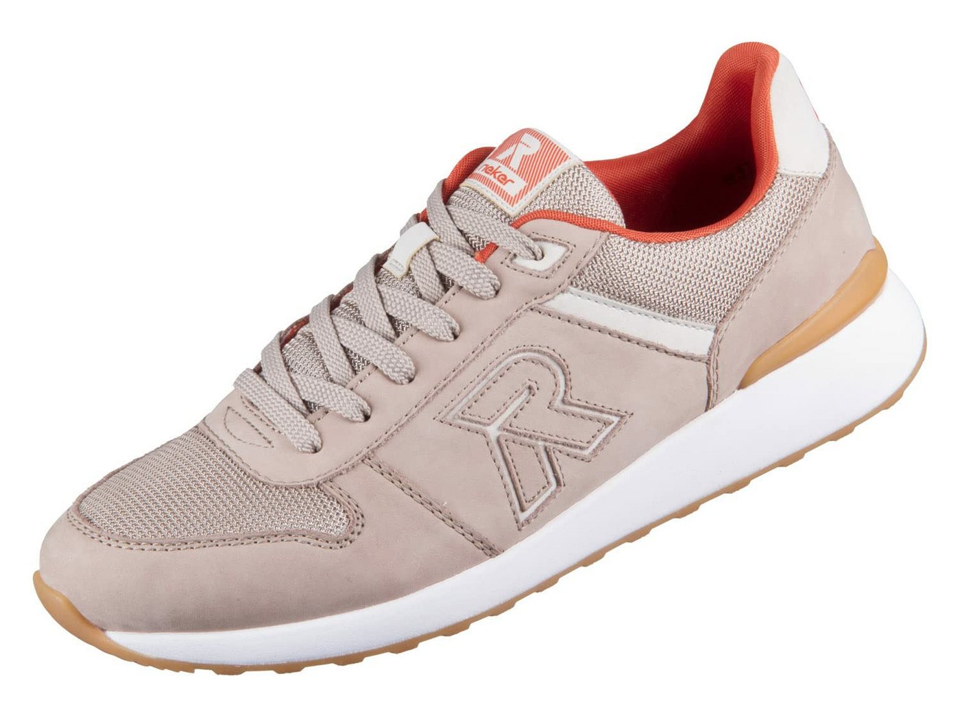 Rieker Freizeit Schnürer für Herren in beige Sneaker (keine Angabe, 1-tlg., keine Angabe) von Rieker