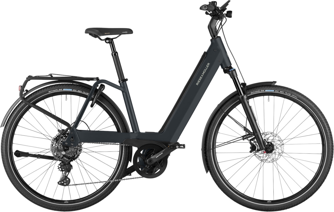 Unisex E-Bike  Riese & Müller Nevo4 Touring . 2023 (bitte Rahmenhöhe wählen: 56 cm | Körpergröße 180 - 195 cm / Akkukapazität: 625Wh smart) von Riese und Müller