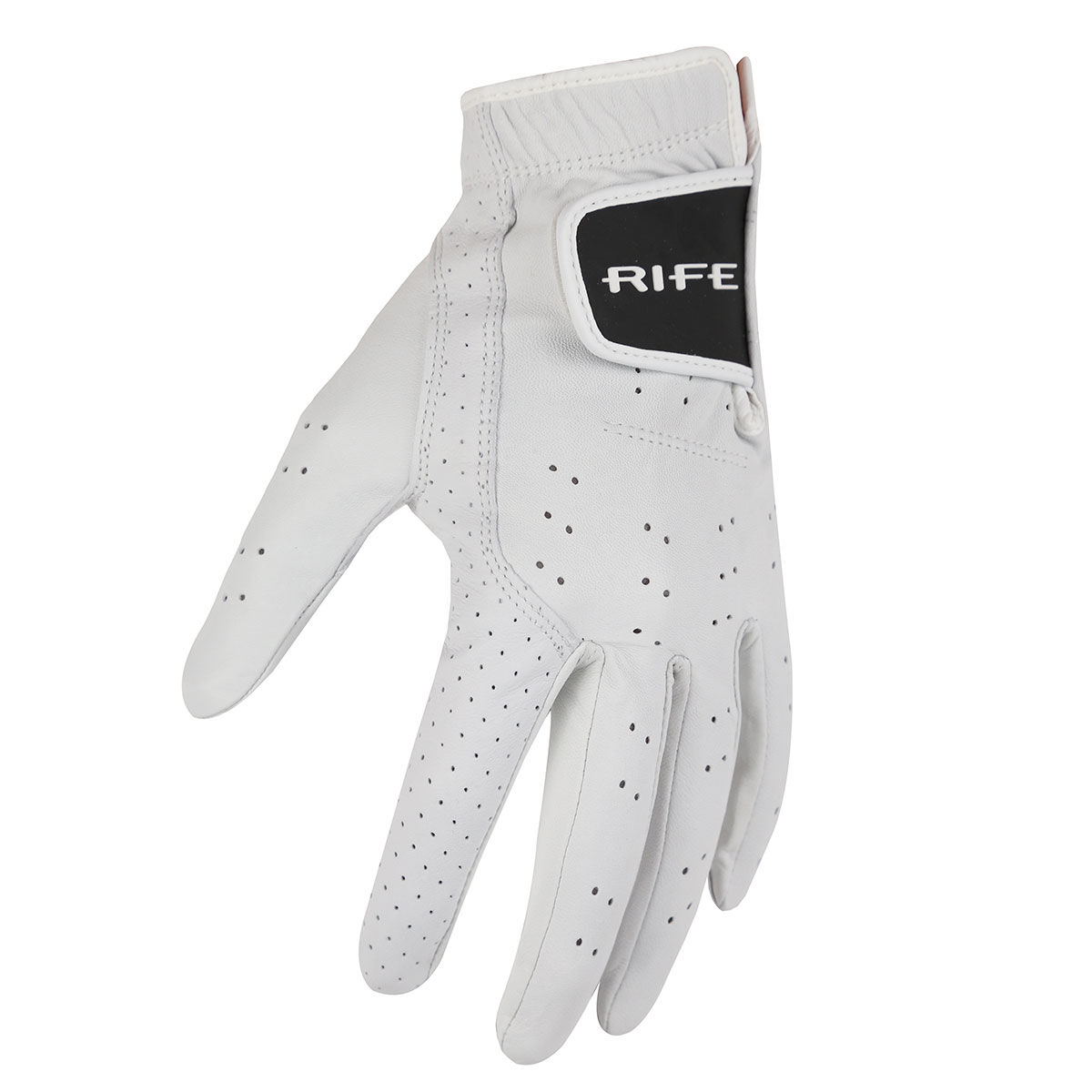 Rife Mens White RX Cabretta Golf Glove, Size: Medium/Large | American Golf von Rife