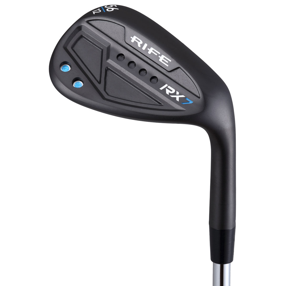 Rife Black and Silver RX7 CB Right Hand Golf Wedge, Size: 56° | American Golf von Rife