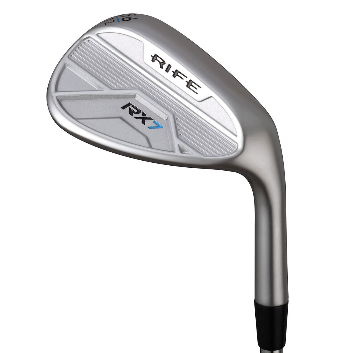 Rife Silver and Black Printed Rx7 Golf Wedge, Mens, Right Hand, Steel | American Golf, Size: 56˚, 56° von Rife