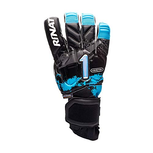 Rinat ASIMETRIK Prime PRO Torwarthandschuh, Schwarz/Blau/Grau, 11 von Rinat