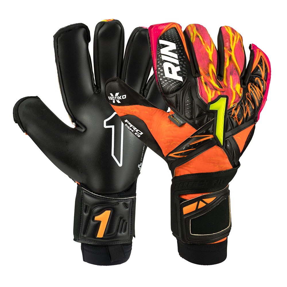 Rinat Egotiko X Pro Goalkeeper Gloves Schwarz 8 von Rinat