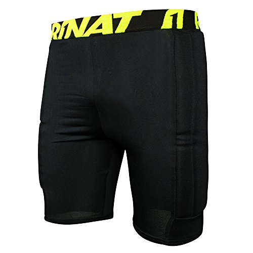 Rinat Licra gepolstert - elastische Pants Unisex, Farbe Schwarz, Größe M von Rinat