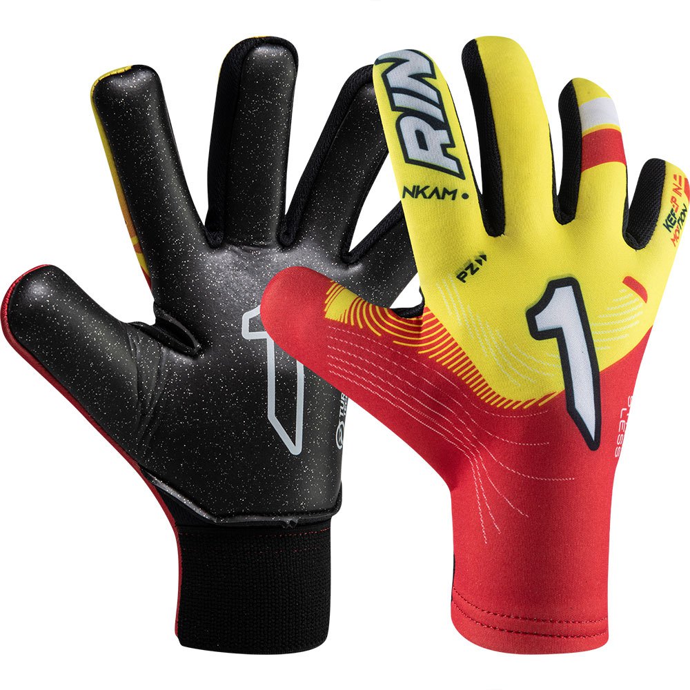 Rinat Nkam As Turf Junior Goalkeeper Gloves Gelb,Rot 4 von Rinat