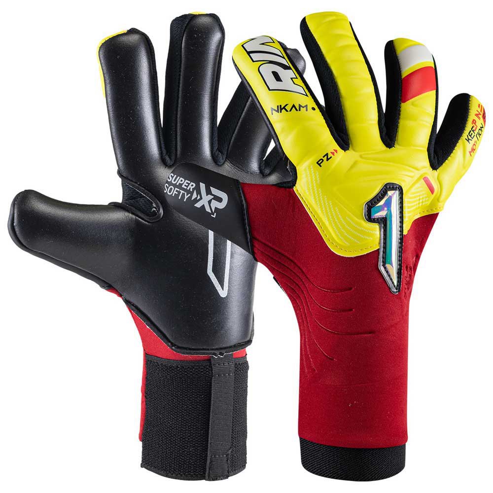 Rinat Nkam Semi Onana Goalkeeper Gloves Gelb,Rot 9 von Rinat