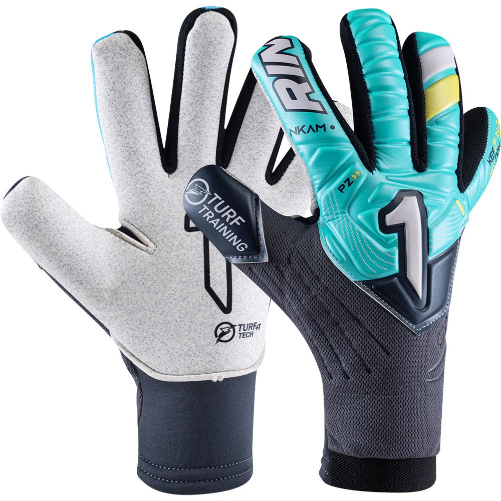 Rinat Nkam Training Turf Goalkeeper Gloves Blau 8 von Rinat