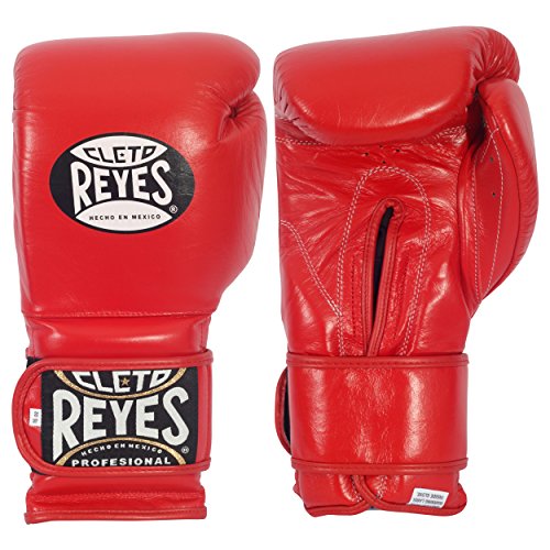 Cleto Reyes Boxhandschuhe - Sparring - Klettverschluss (Rot, 12 oz) von Ringside