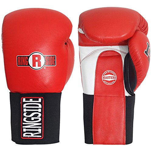 Ringside Master's Competition Handschuhe, Rot, Größe L von Ringside