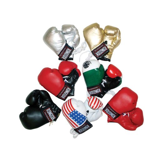 Ringside Miniatur Tasche Handschuhe (rot) von Ringside