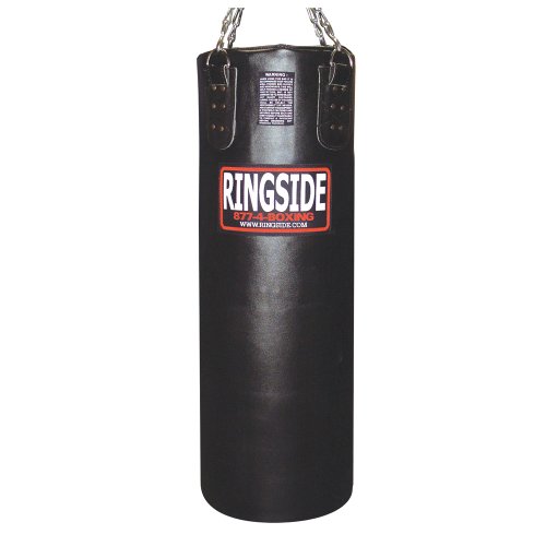 Ringside Robuste Ledertasche, ungefüllt, Schwarz von Ringside