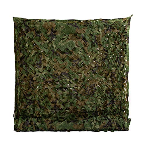 Rinling Tarnnetz Camouflage Netz Wald Jagd im Freien Tarnung Waldlandschaft Militär Tarnnetz Dekoration Sonnenschutz(Woodland 2Mx8M) von Rinling