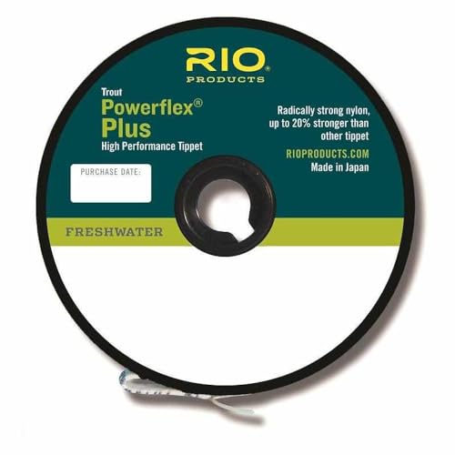 Rio Powerflex Plus 5X Tippet 45,7 m, farblos von RIO PRODUCTS